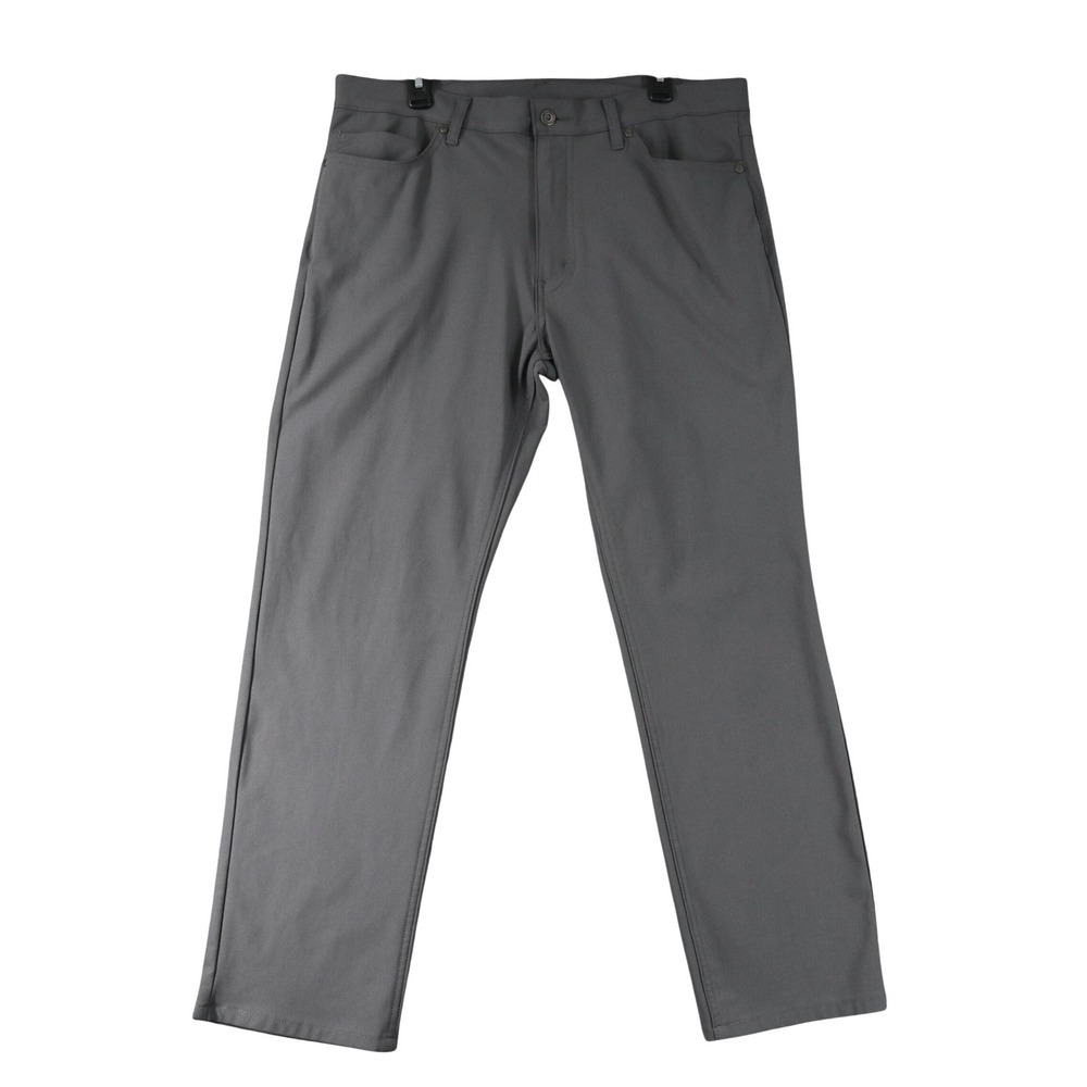 Lev's 511 Performance Slim Fit Pants Mens 38x28 Gray Business Casual Golf Active